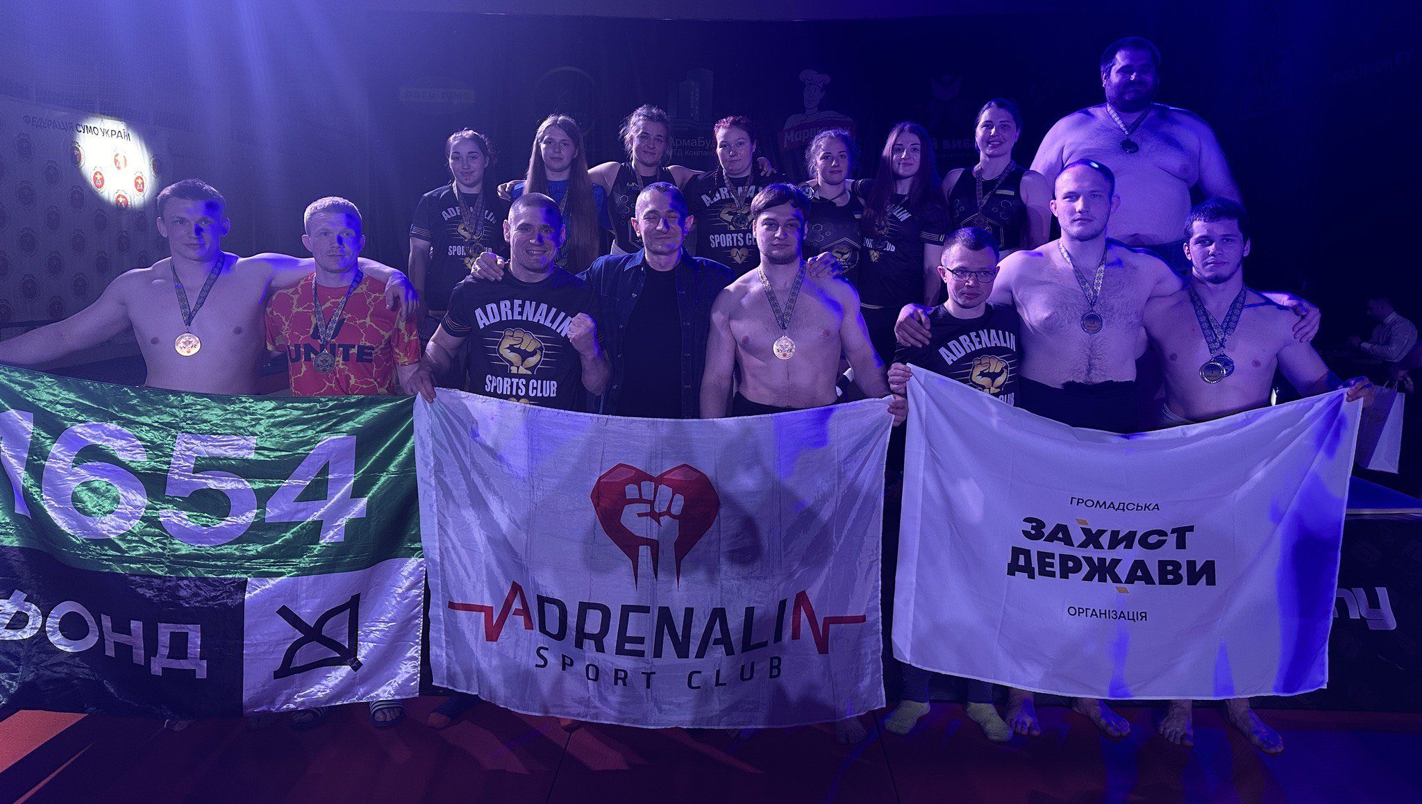 Сумоїсти з Харківщини перемогли на чемпіонаті України