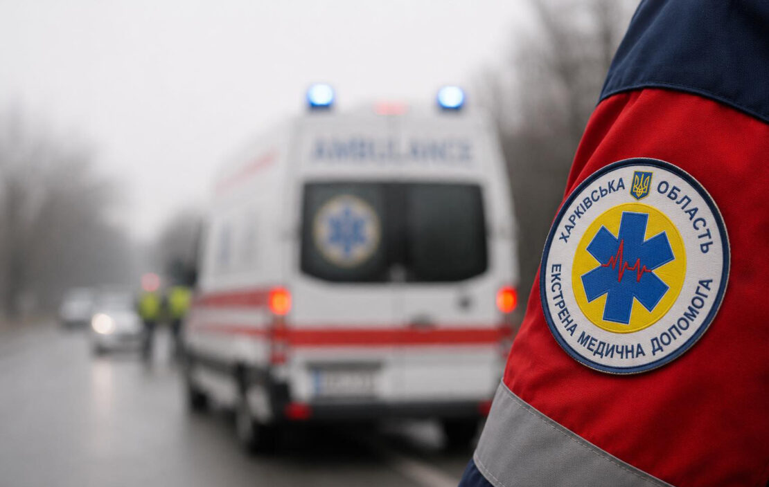 Харківські медики надали допомогу постраждалим у ДТП