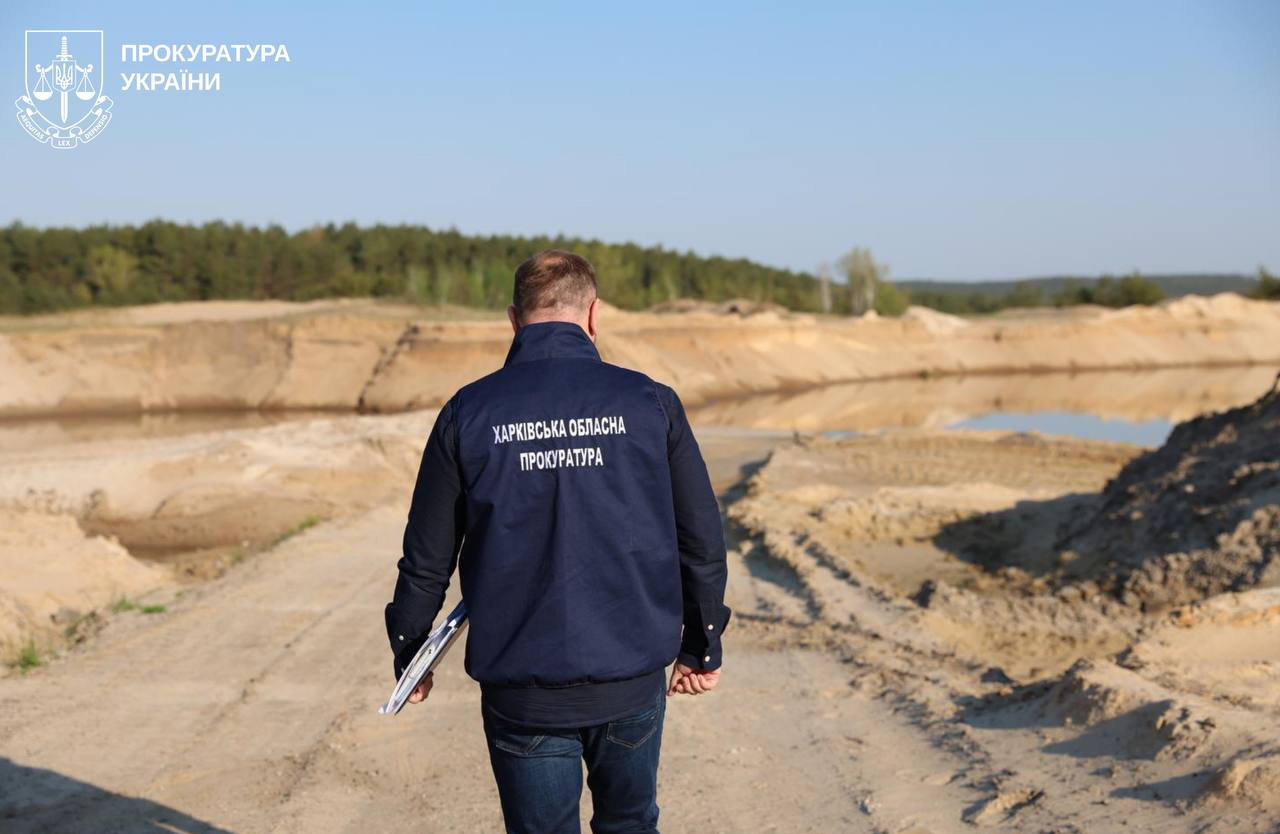 Підприємець з Харківщини незаконно видобував пісок