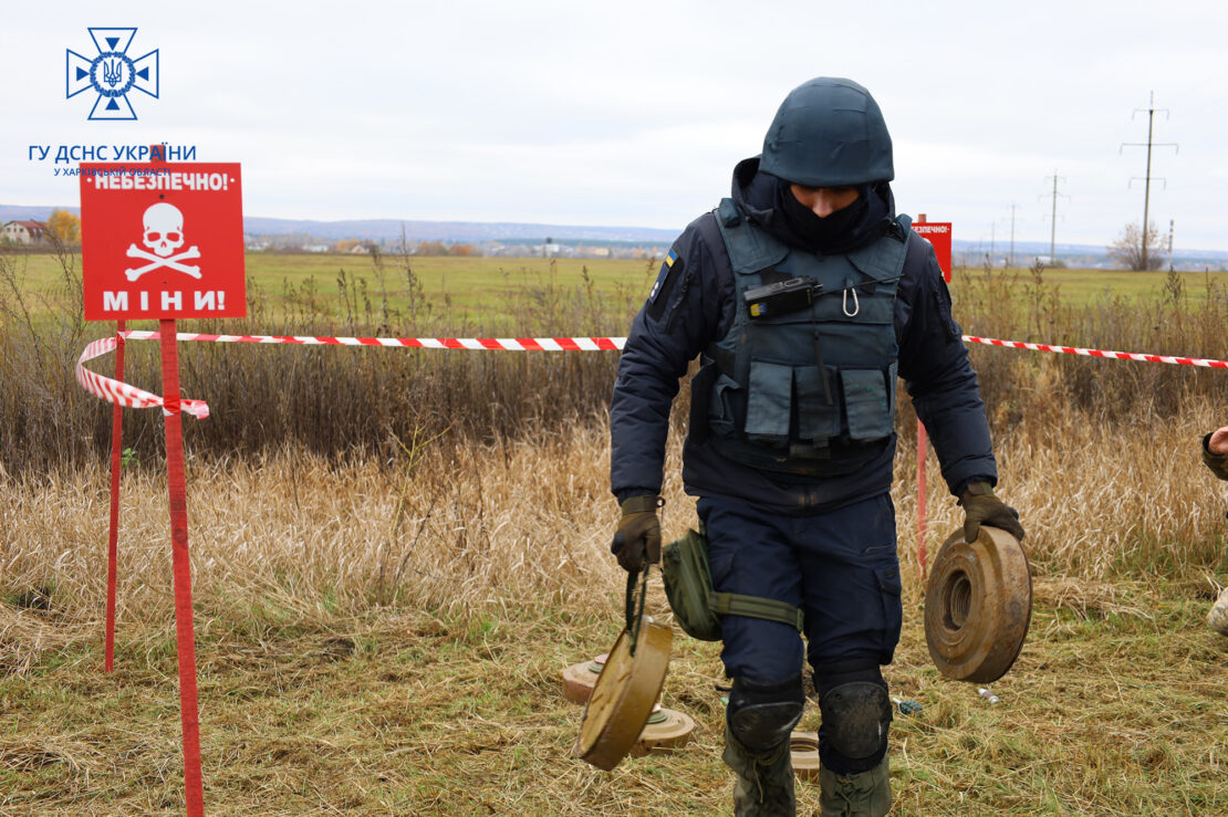 За тиждень на Харківщині знищили понад 470 боєприпасів
