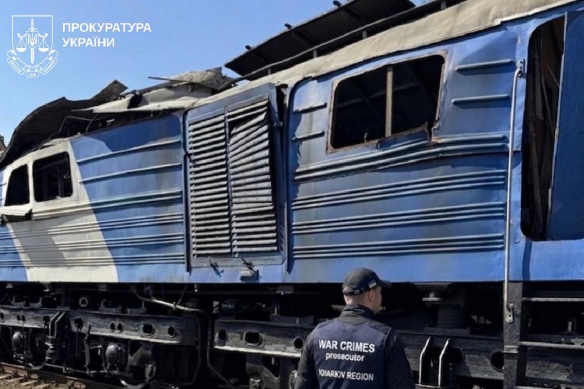 У Харкові БпЛА пошкодили залізничну інфраструктуру