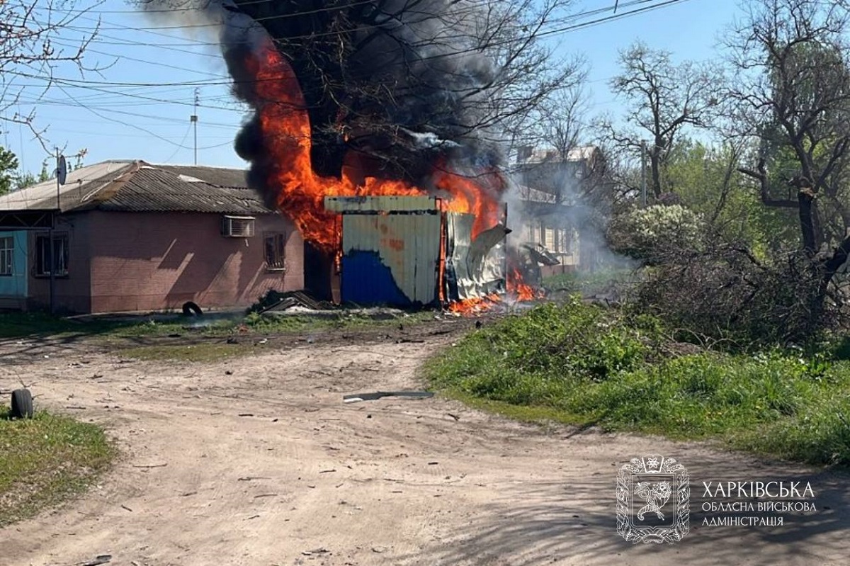 Армія рф вдарила БпЛА по Новобаварському району Харкова