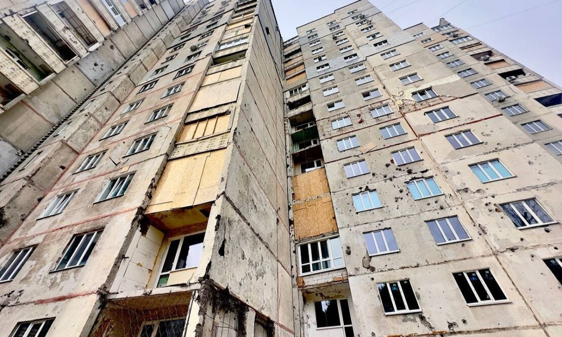 На Олексіївці відновлюють зруйнований житловий будинок (фото)