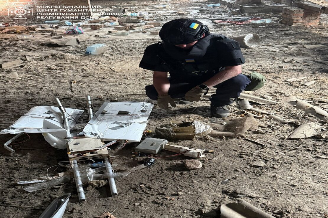 На Харківщині знешкодили російський БпЛА «Молнія» на горищі житлового будинку