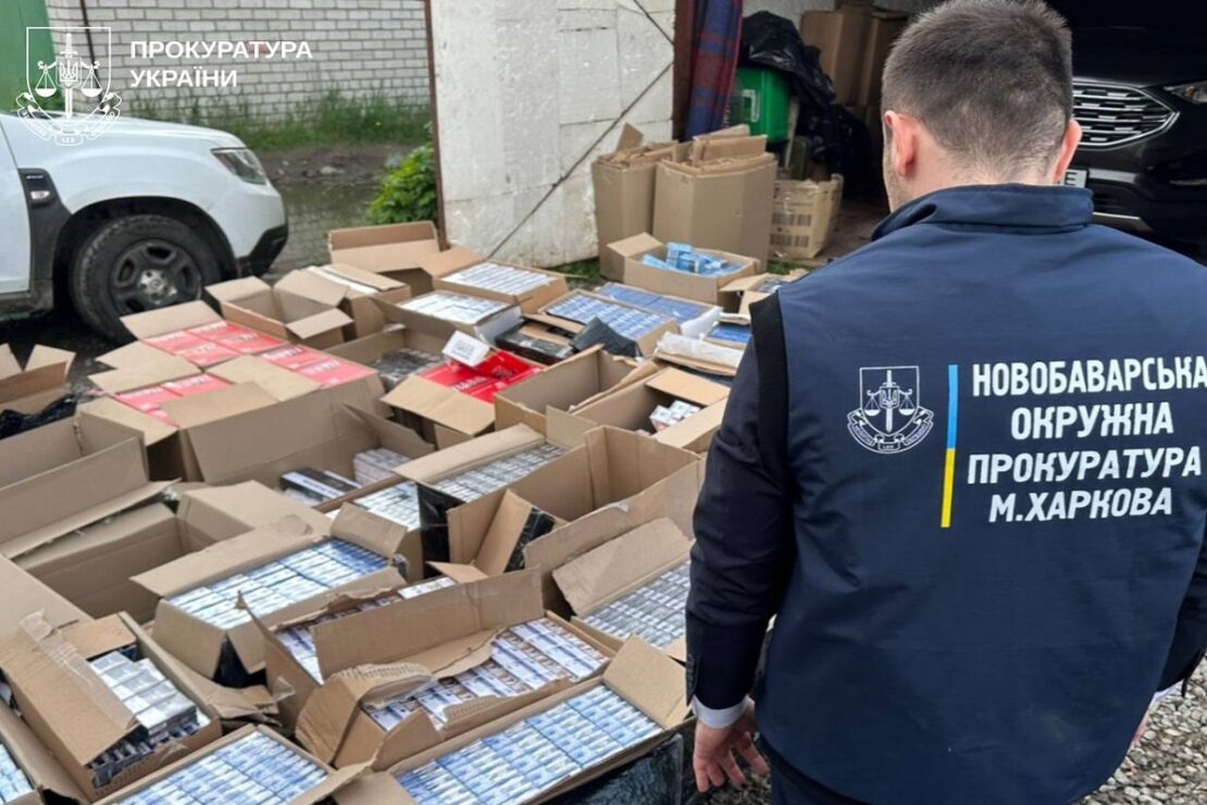 На Харківщині вилучили тютюнового контрафакту на 37 млн грн