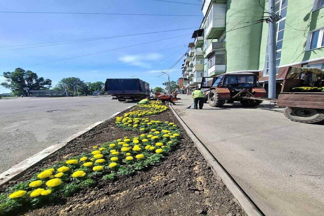 У Харкові продовжуються роботи з благоустрою (фото)