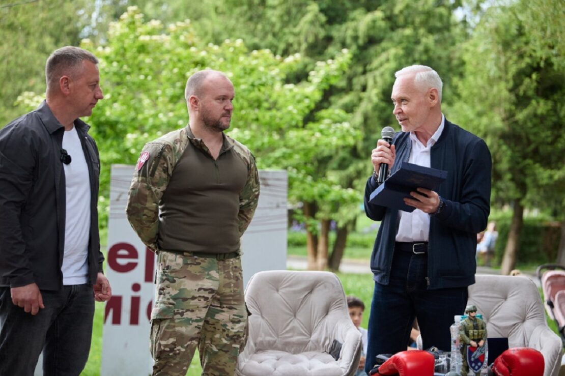 Ігоря Терехова відзначили нагородою за підтримку українських військових