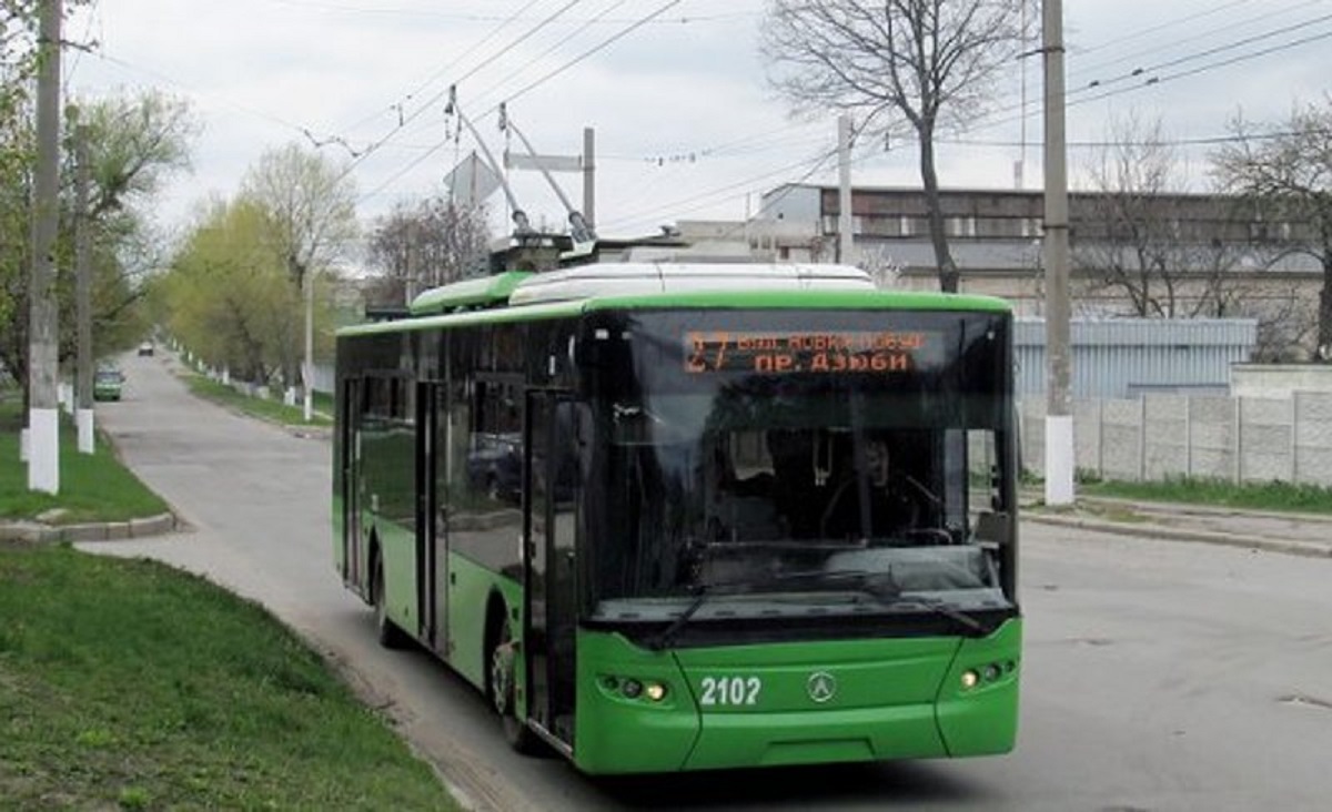 Харківський тролейбус №27 сьогодні тимчасово змінить маршрут
