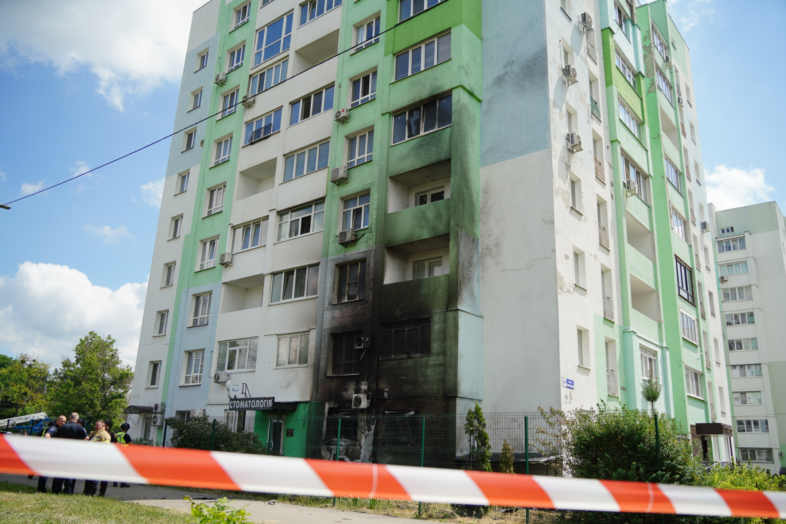 Полум’я та евакуація: наслідки влучання в Індустріальному районі