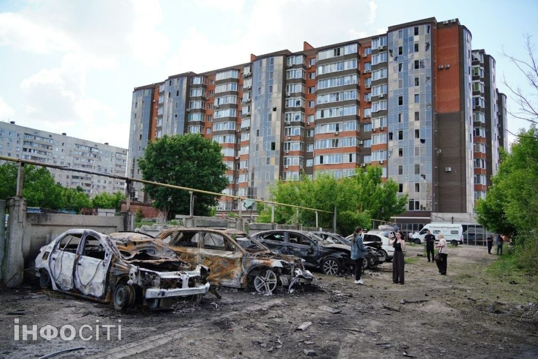 Атака рф на Харків — фото з місць влучань у Шевченківському районі