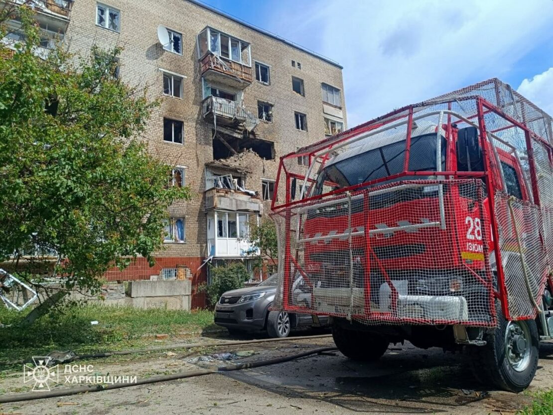 Ворог атакував БпЛА Ізюм на Харківщині: є загиблі та постраждалі