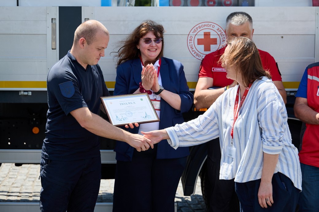 Харків отримав партію генераторів від Червоного Хреста (фото)