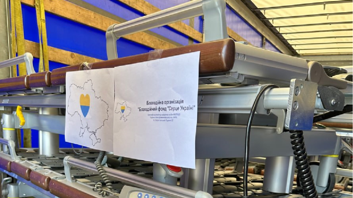 Для лікарень Харківщини передали 80 спеціалізованих медичних ліжок