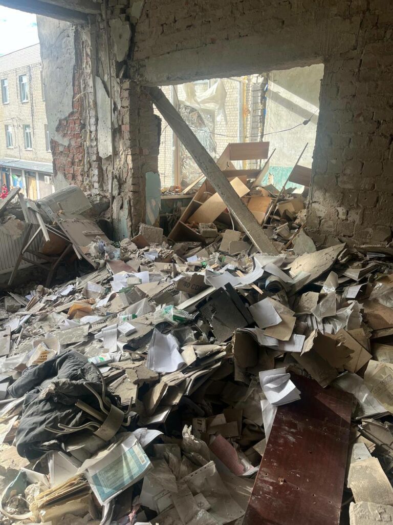 Лікарня у Золочеві стала мішенню для ворожих дронів