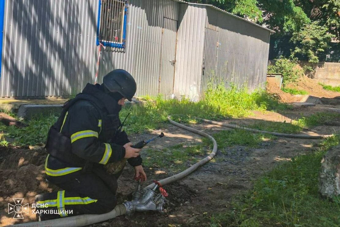 Вранці ворог атакував БпЛА Богодухів: сталася пожежа