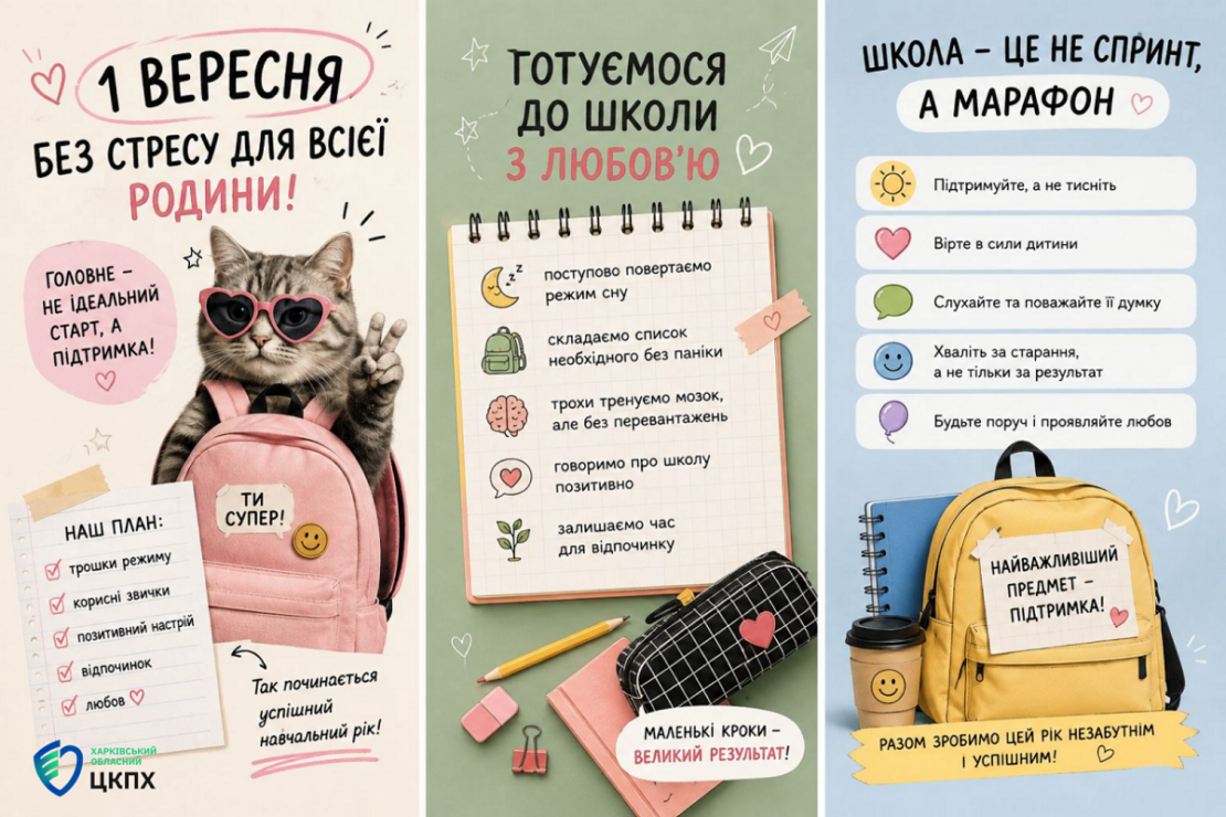 1 вересня без зайвого стресу: прості поради батькам школярів