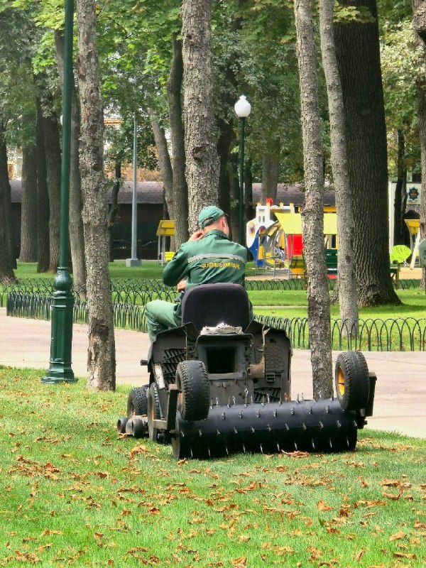 У Центральному парку проводять роботи з благоустрою (фото)
