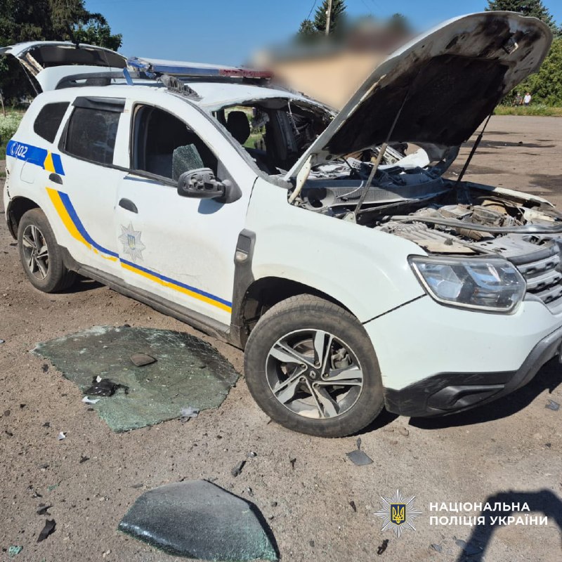 У Куп’янському районі ворог атакував поліцейських під час евакуації (фото)