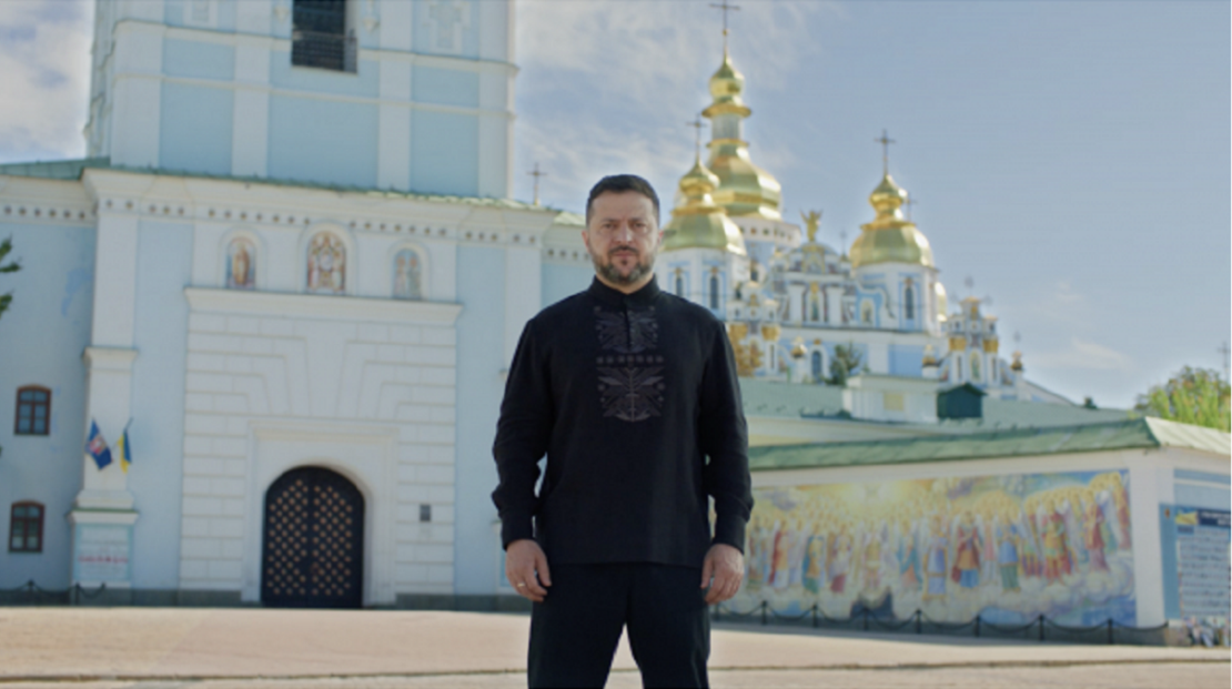 Володимир Зеленський звернувся до українців з нагоди 35-ї річниці Незалежності України