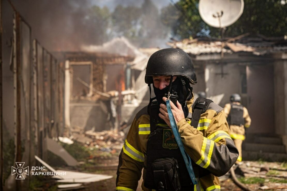 Внаслідок обстрілу у Харкові загорівся будинок скульптора Катіба Мамедова (фото)