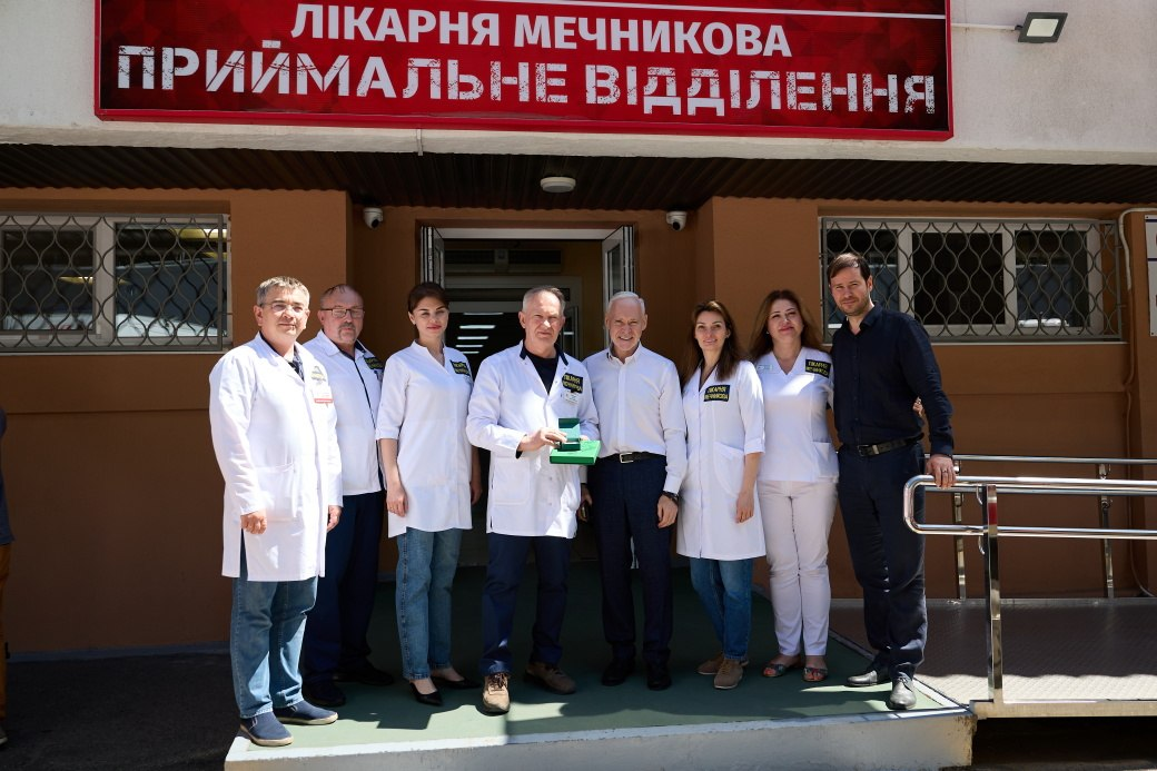 Ігор Терехов відвідав Дніпропетровську обласну клінічну лікарню ім. І. І. Мечникова (фото)