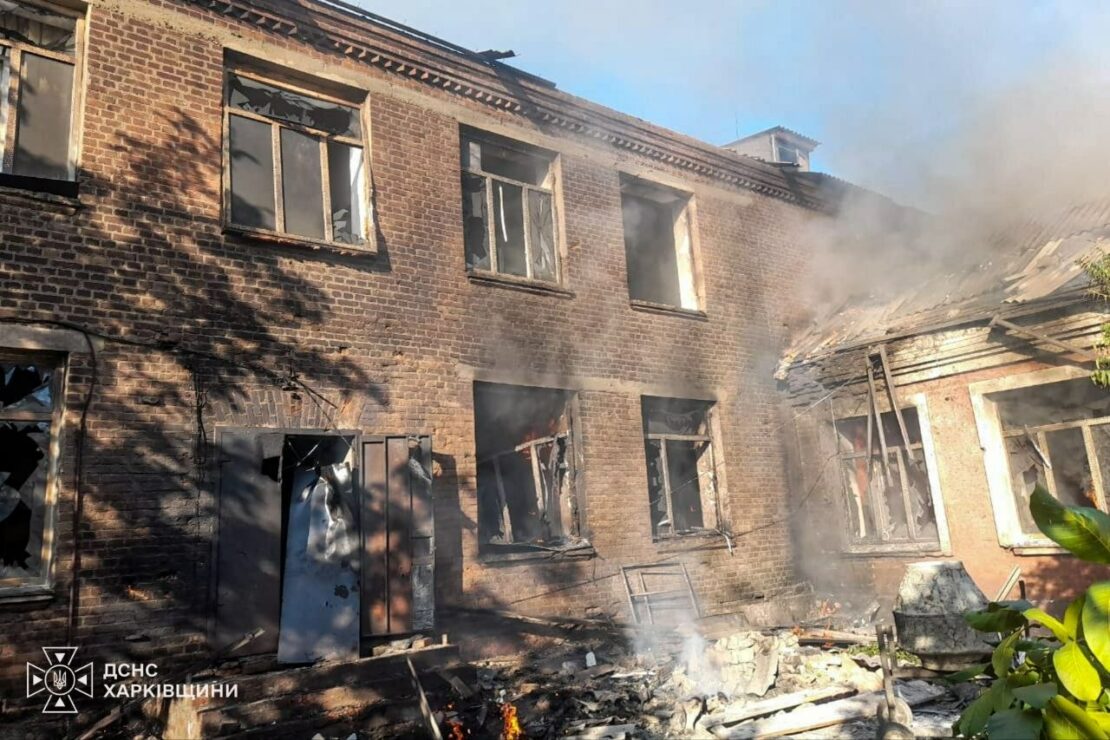 Росіяни завдали удару по навчальному закладу в Балаклії
