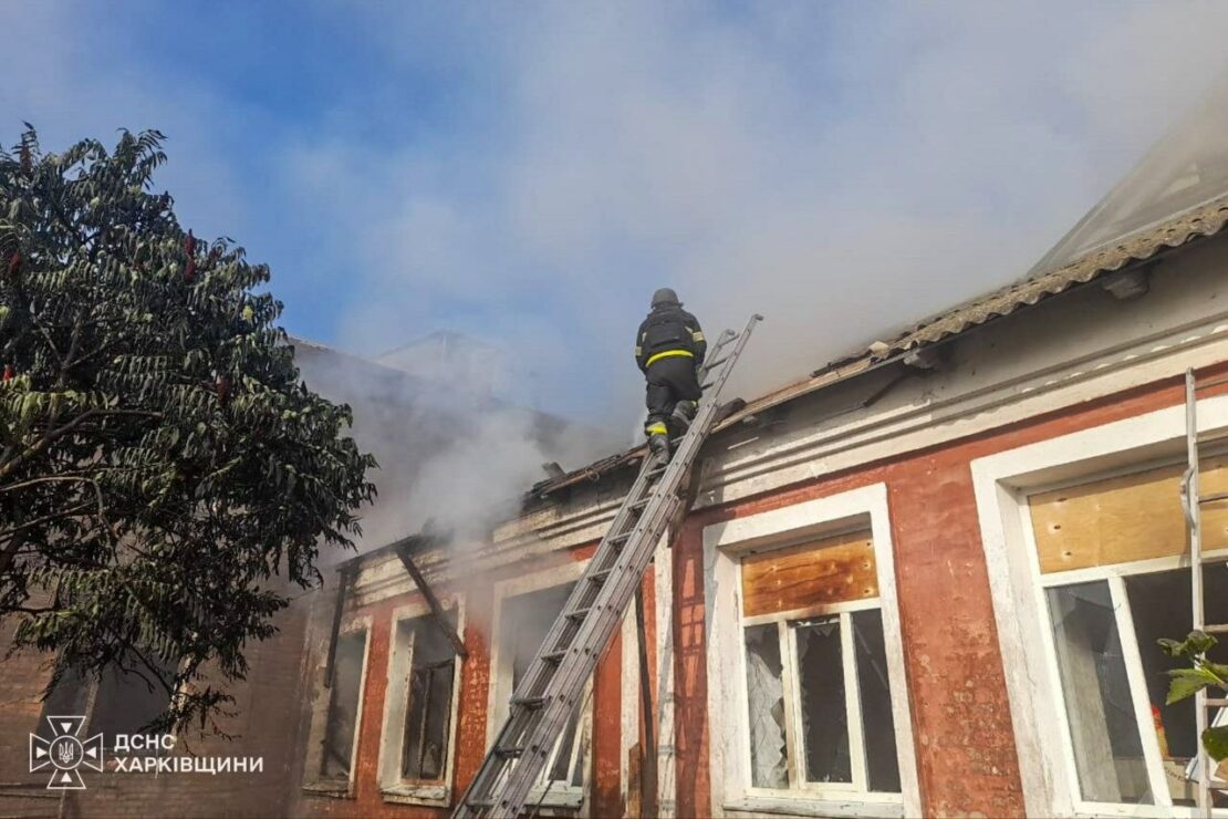 Росіяни завдали удару по навчальному закладу в Балаклії