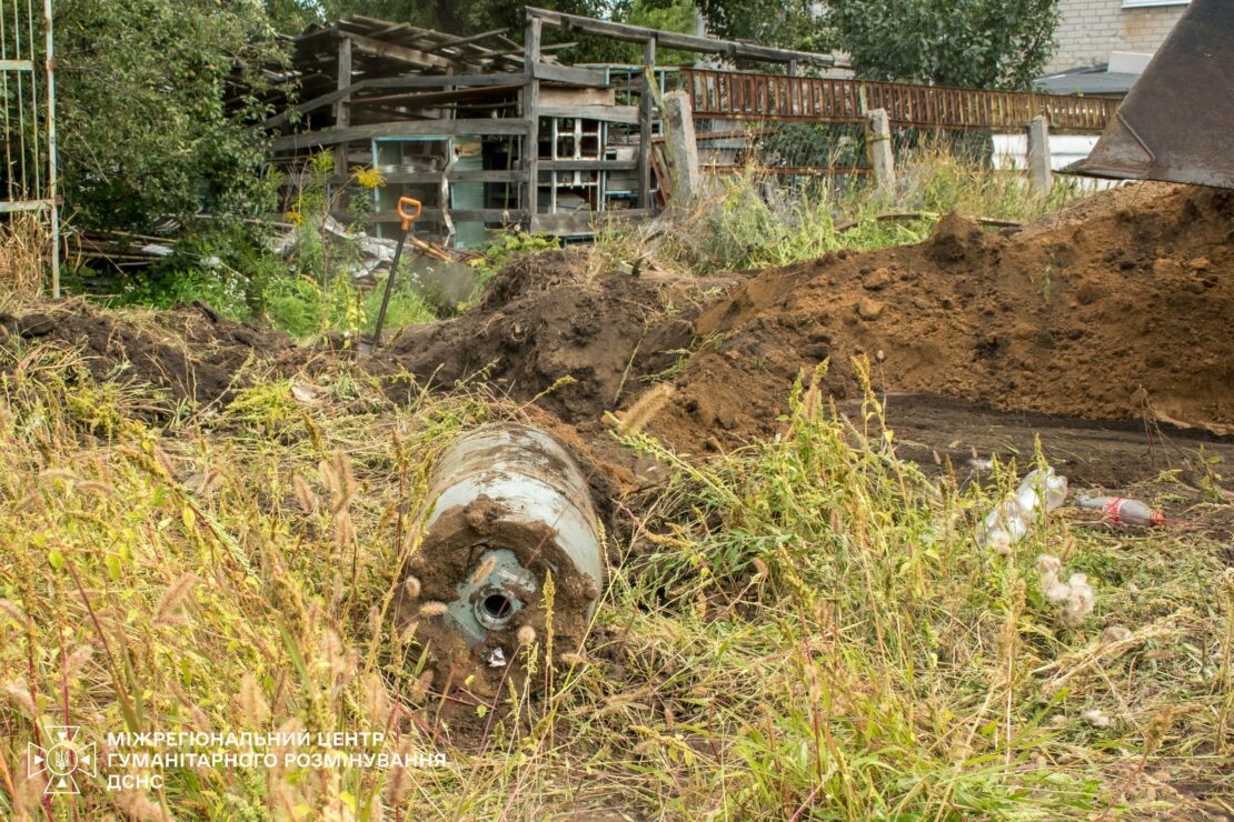 У північному передмісті Харкова вилучили дві полутонні бомби