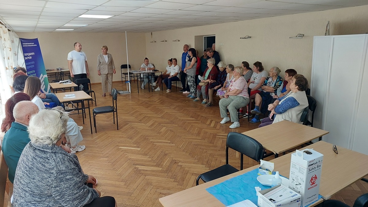 У гуртожитку на Салтівці влаштували день турботи про здоров’я