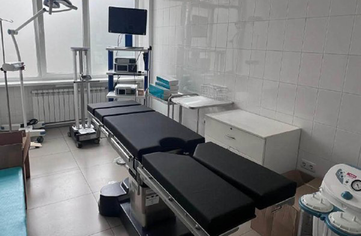 Харківська лікарня отримала сучасне гінекологічне обладнання