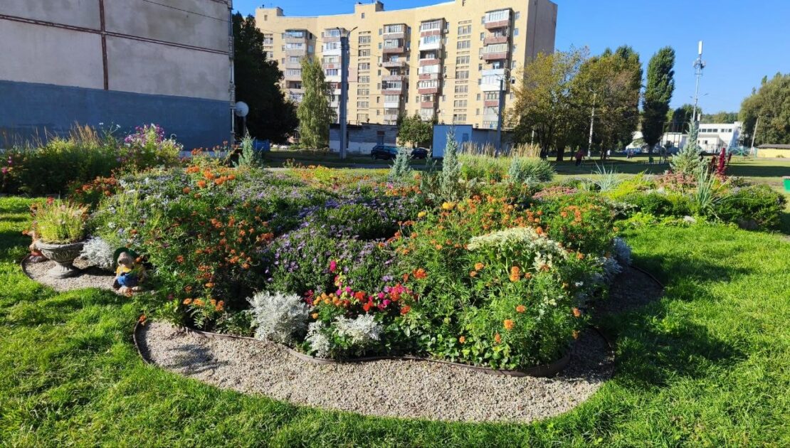 Влітку у Київському районі висадили понад 20 тисяч квітів (фото)