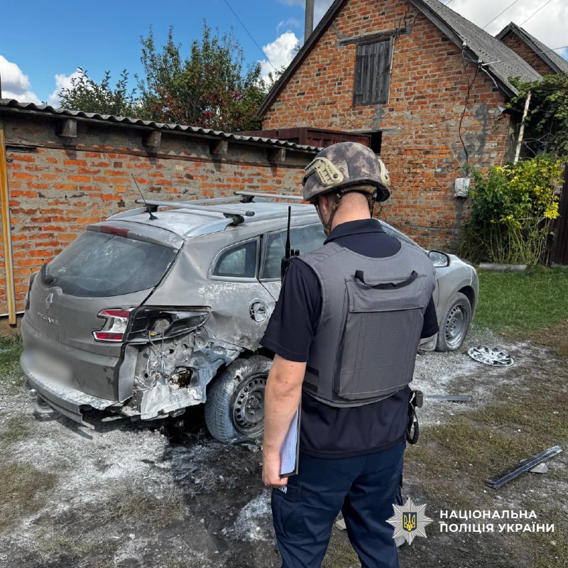 Через ворожі обстріли на Харківщині постраждали двоє людей (фото)