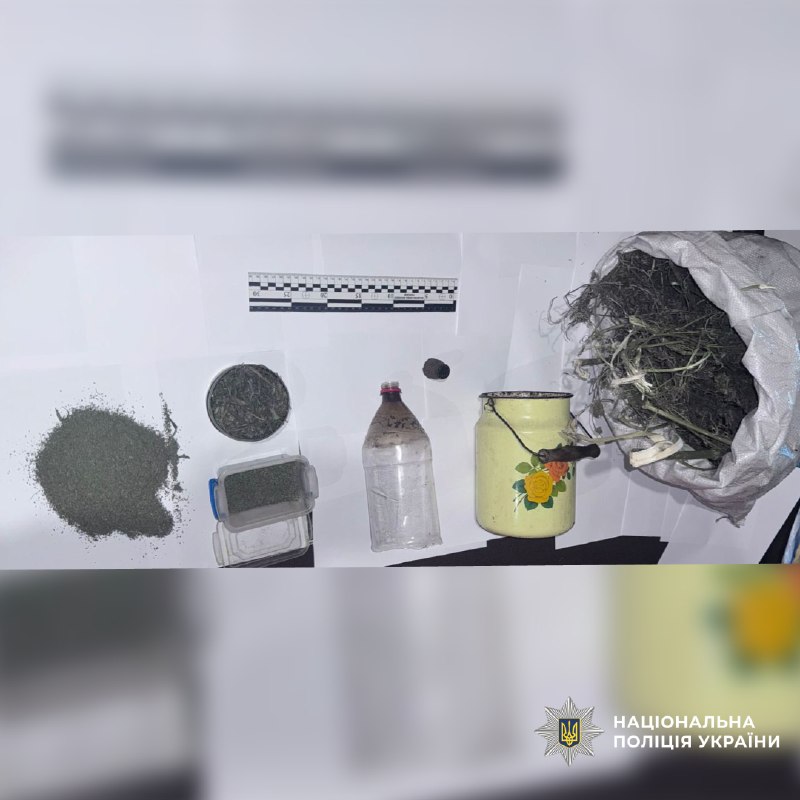Житель Харківщини зберігав вдома наркотичні речовини (фото)