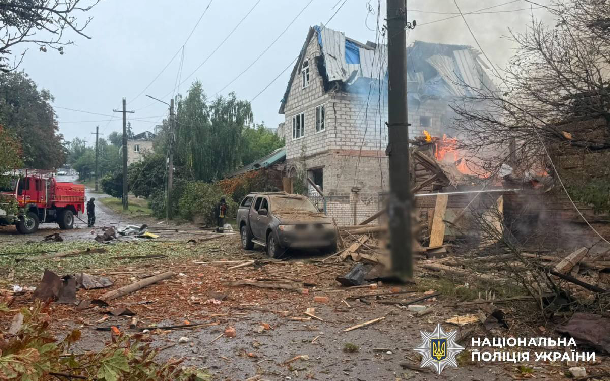 Наслідки обстрілу Ізюма на Харківщині 15 вересня: є потерпілі