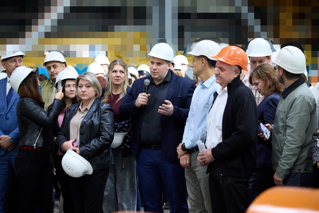 Ігор Терехов зустрівся з колективом одного з машинобудівних підприємств (фото)