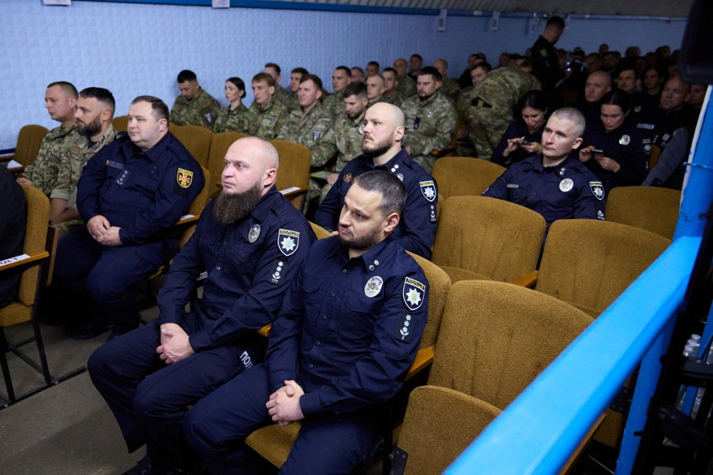 У Харкові привітали працівників Патрульної поліції (фото)