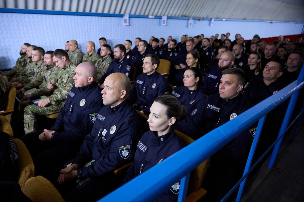 У Харкові привітали працівників Патрульної поліції (фото)
