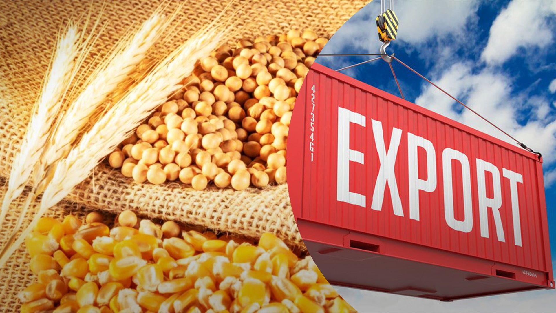 Україна експортувала 1,6 млн тонн агропродукції