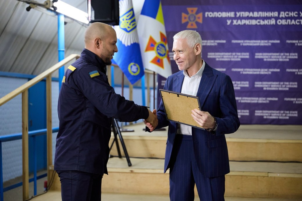 Ігор Терехов провів урочистий прийом з нагоди Дня рятівника (фото)