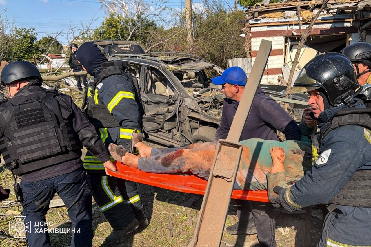 Наслідки удару по Чугуєву на Харківщині: є постраждалі
