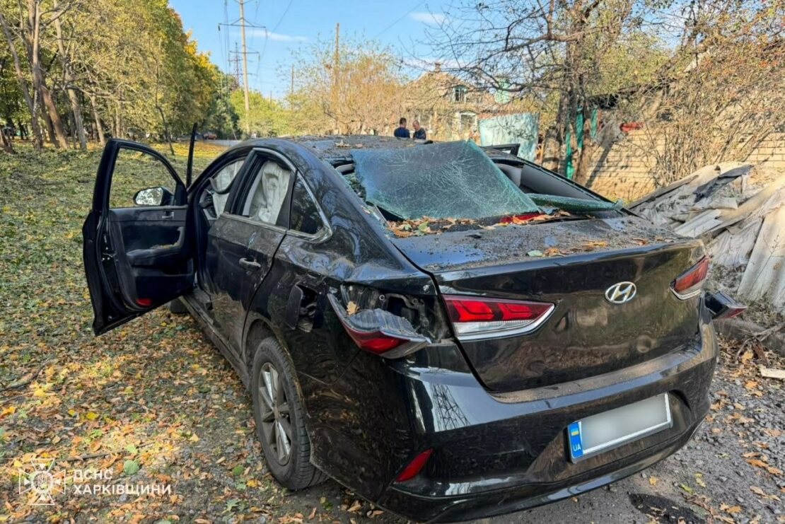 Наслідки удару по Чугуєву на Харківщині: постраждали двоє людей (фото)