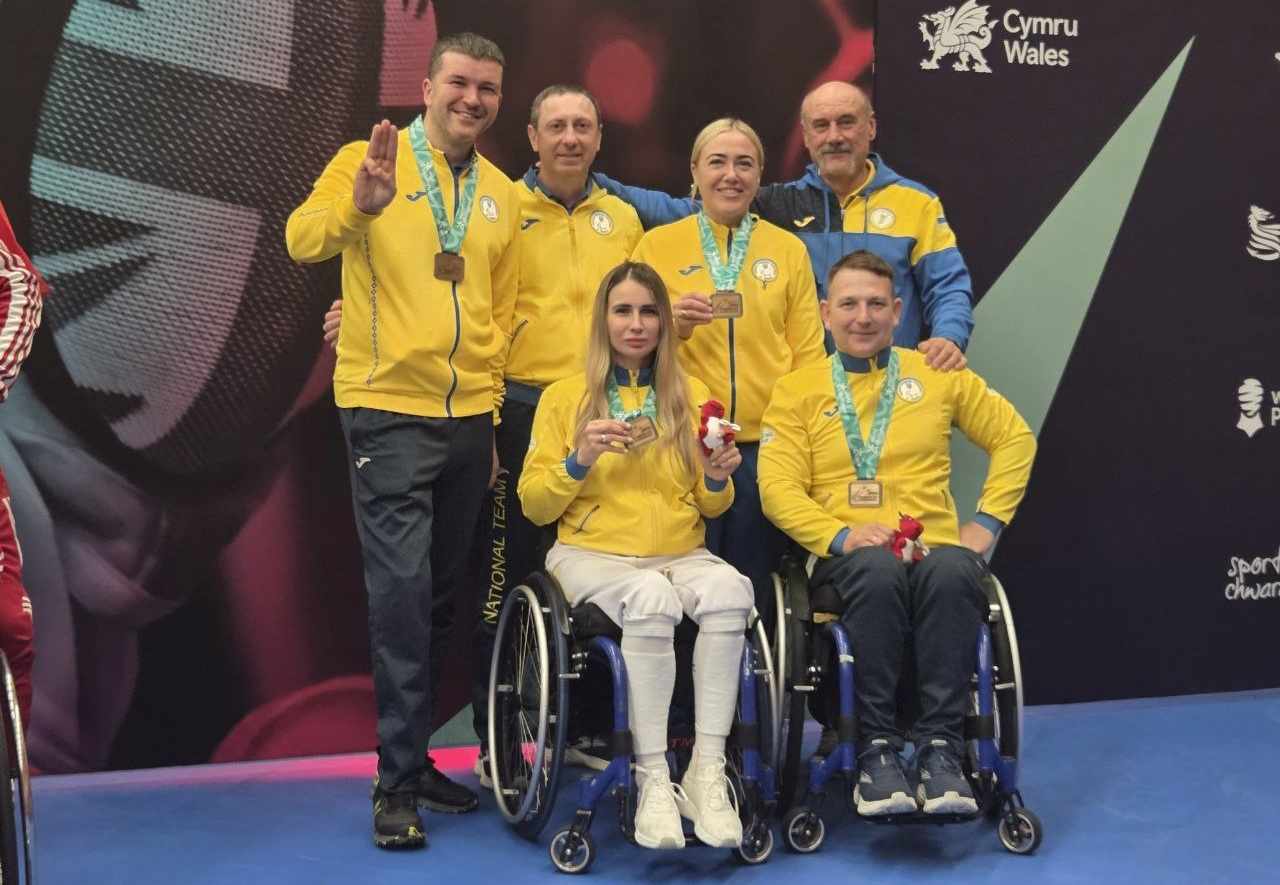 Харків'янки здобули медалі на чемпіонаті Європи з парафехтування