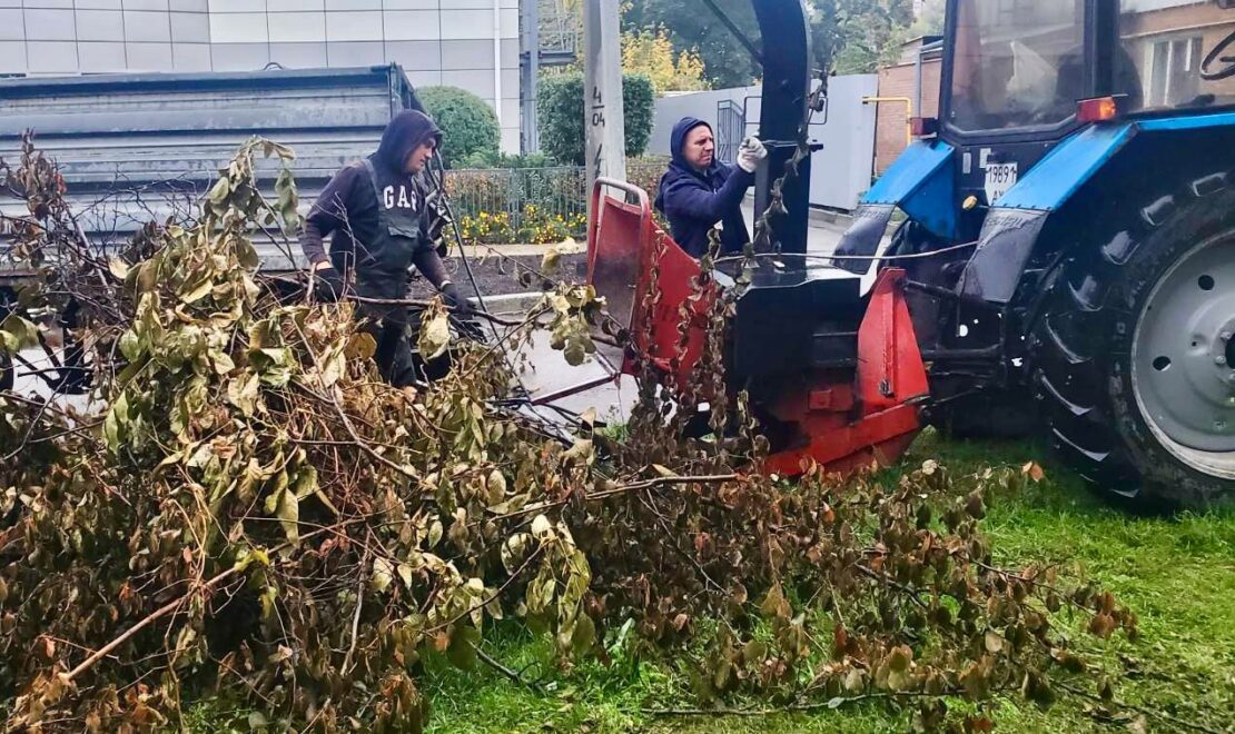 Протягом тижня з Харкова вивезли 980 кубометрів гілок (фото)