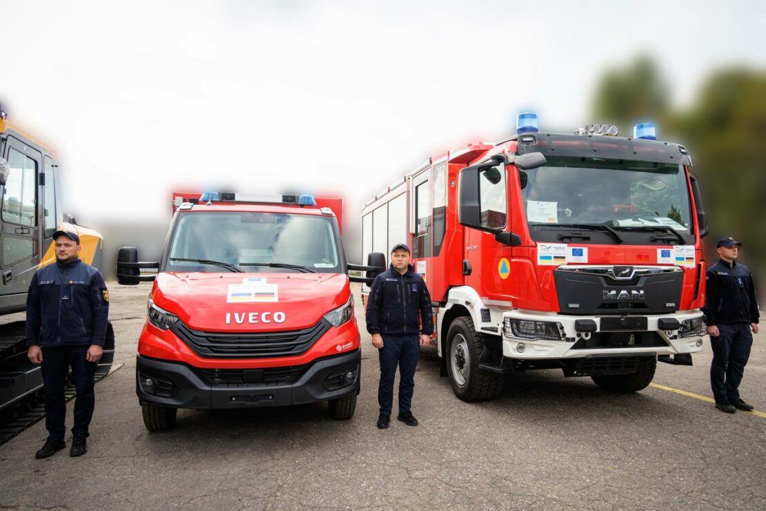 Харківщина отримала чергову партію спеціалізованої техніки від партнерів (фото)