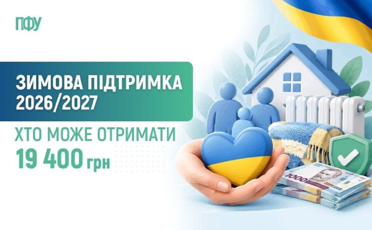 Перші виплати 19 400 грн за програмою «Зимова підтримка» вже профінансовано