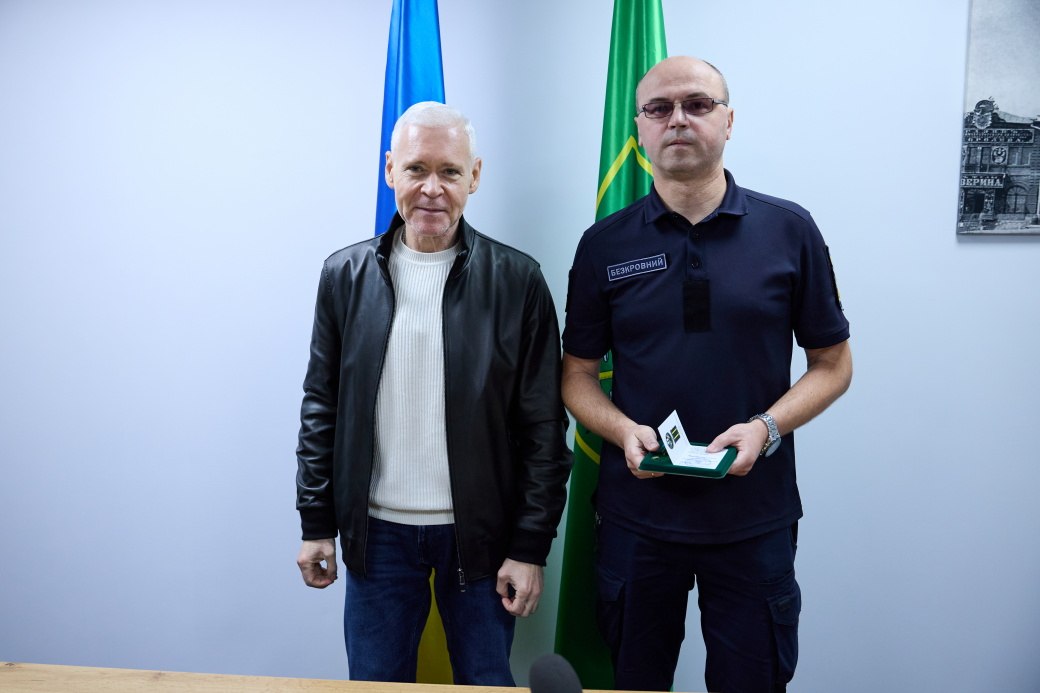 Ігор Терехов відзначив рятувальників (фото)